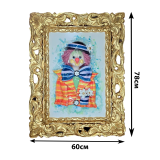 большая редкая картина италия