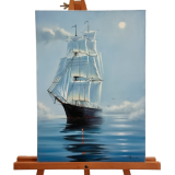 картина маслом парусник купить