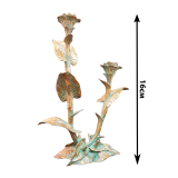 Подсвечник Габи высокий из бронзы