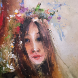 Картина с веселыми красками Южный ветер Медведев