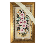 Панно Arte Casa букет на стене в интерьере