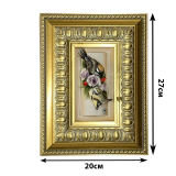 Керамическое панно две милые птахи италия арте каса