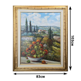 Картина Da Mari Италия подлинник масло на холсте 60x80