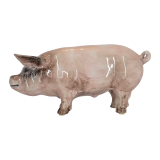 Фигурка свиньи розовая декор для интерьера Ahura