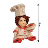 Итальянская керамика весёлый Пиццайоло 10 см