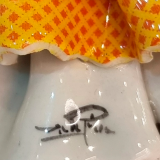 Подарочная статуэтка керамическая кукла из Италии