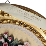 Панно большой букет в овале Arte Casa керамика фарфор