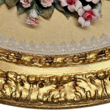 Деревянный багет с позолотой