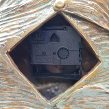 Немецкий часовой кварцевый механизм в бронзовых часах