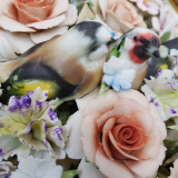 Букет с птичками купить из фарфора