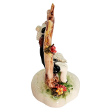 Статуэтка влюбленных под деревом серия Веселая керамика