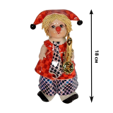 Статуэтка «Маленький клоун с саксофоном» 18 см Италия Zampiva