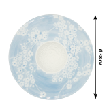 Блюдо Royal Copenhagen Blue Fluted Plain 38 см дорогой фарфор