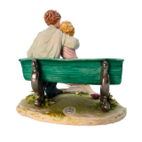 Итальянская статуэтка Влюблённые Porcellane Principe