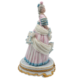 Фарфоровое кружево на платье Марии Антуанетты TICHE