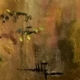 авторская картина фонарь григорьева