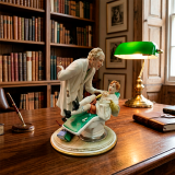 Фарфоровая статуэтка Стоматолог Porcellane Principe Capodimonte Италия