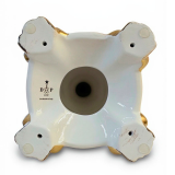Керамический подсвечник на 3 свечи Ceramiche Dal Pra.
