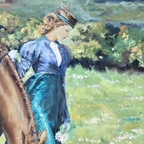 Картина «Полевые цветы», Федосенко Р.Ф., холст, масло