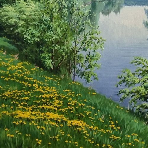 Картина «Май», холст, масло, Гайфуллин А.И., Россия