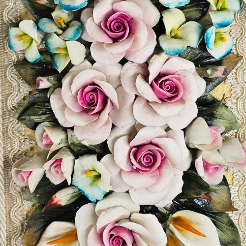 Панно керамическое вертикальное «Букет», Arte Casa, Италия