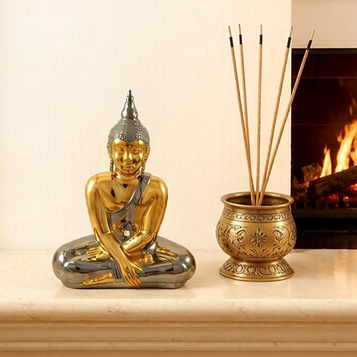 Статуэтка Buddha Dalai, кераимика, Италия